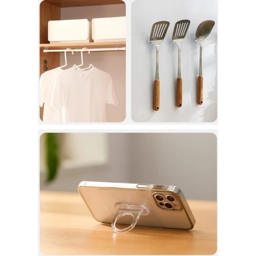 Periboia Kendinden Yapışkanlı Çok Amaçlı Yuvarlak Halka - 4