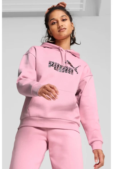 Puma 68149248 Ess+ Animal Fl Kadın Sweatshirt