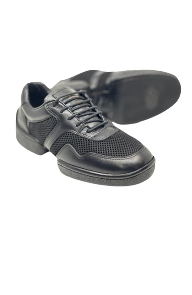 Hakiki Deri Boğazsız Fileli Dans ve Yürüyüş Ayakkabısı - 2