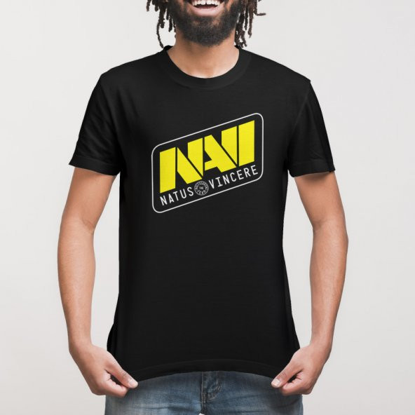 Team Natus Vincere Logo Erkek Tişört - 3