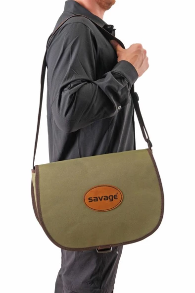 Fileli Yan Çanta - Savage - Outdoor Çanta - Haki