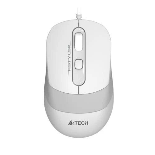 A4-Tech FM10 USB Beyaz Optik Kablolu Mouse 1600 Dpi