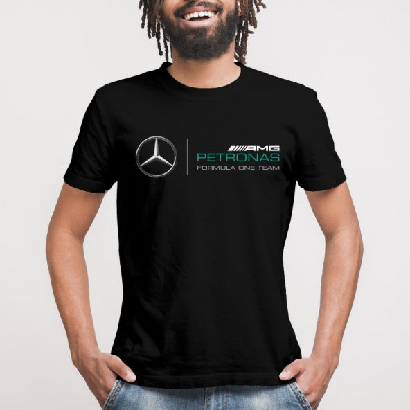 Mercedes Petronas Team Logo Erkek Tişört