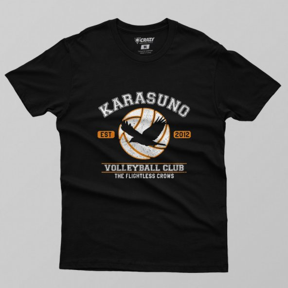 Haikyuu Karasuno Logo Erkek Tişört - 2