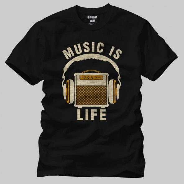 Music Amps Life Erkek Tişört