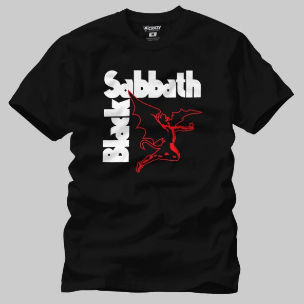 Black Sabbath Flying Devil Erkek Tişört