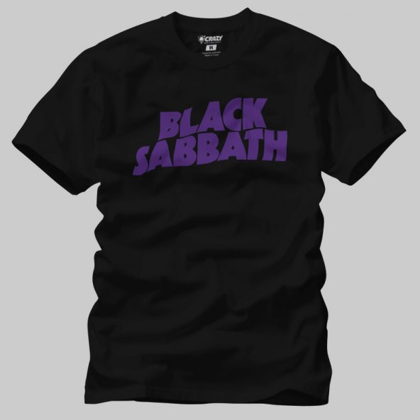 Black Sabbath Logo Erkek Tişört