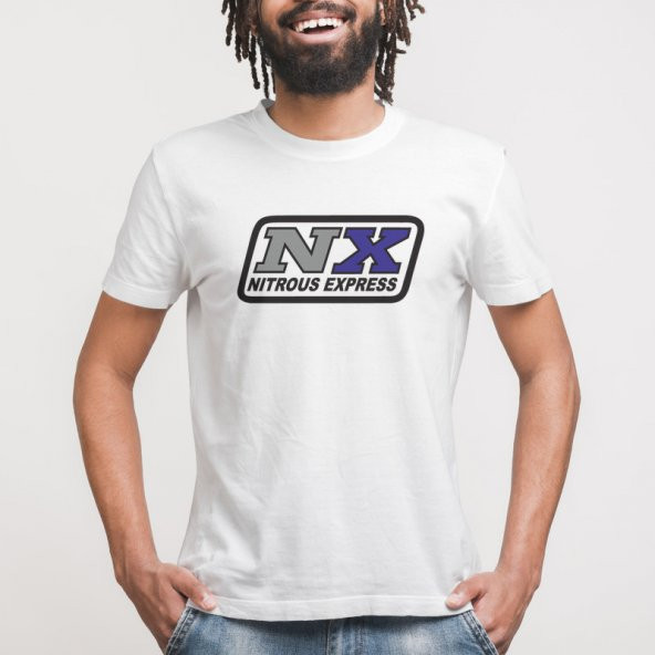 Nx Nitrous Express Logo Erkek Tişört