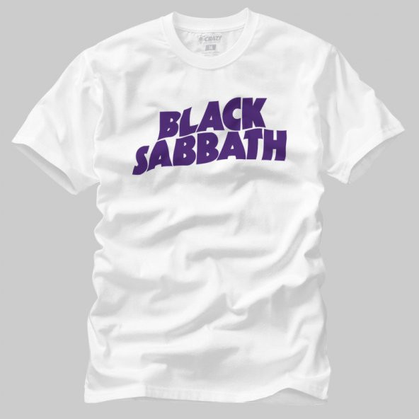 Black Sabbath Logo Erkek Tişört