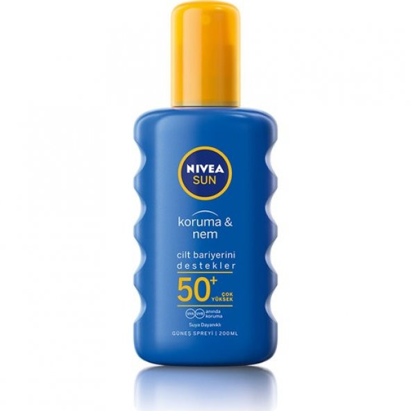 Nivea Güneş Koruyucu & Nemlendirici Spray Spf 50 200 ml - 3