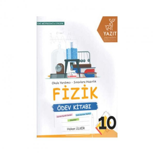 YAZIT 10.SINIF FİZİK ÖDEV KİTABI *YENİ*