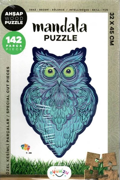 Baykuş Puzzle (Ahşap)