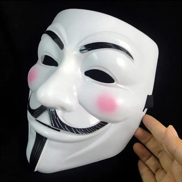 HeraCraft 2 Adet Vendetta Parti Maskesi (YANAKLARI PEMBE) - 1
