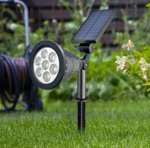CATA CT 7310 7W Solar Güneş Enerjili Bahçe Armatürü Beyaz Işık - 2