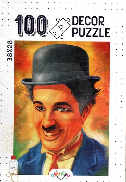 Decor Puzzle Charlie Cahplin (100 Parça)