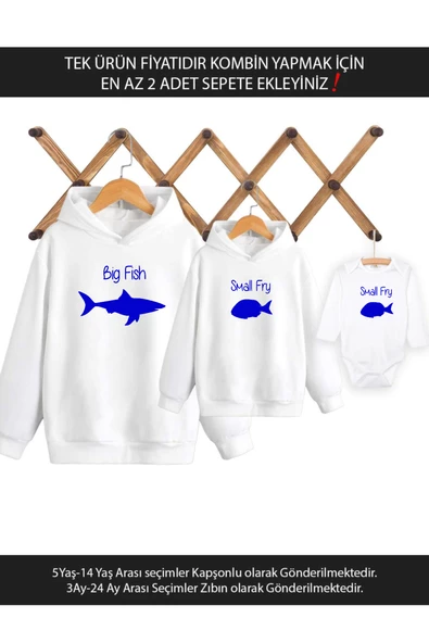 Baba Oğul Big Fish Small Fry(TEK ÜRÜN FİYATIDIR KOMBİN YAPMAK İÇİN EN AZ 2 ADET SEPETE EKLEYİNİZ)