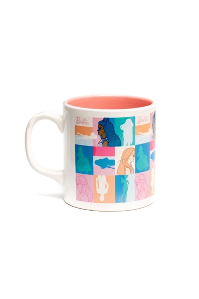 Mabbels Barbie Kare Resimli Mug