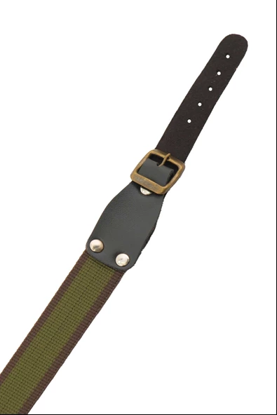 Tüfek Askı Kayışı - Savage - 3 cm Kolon - Haki/Kahve - 3