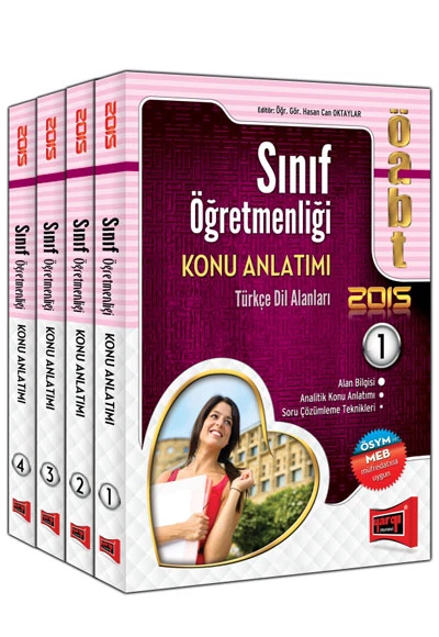 2015 Yargı ÖABT Sınıf Öğretmenliği Konu Anlatımlı Modüler Set - 4 Kita