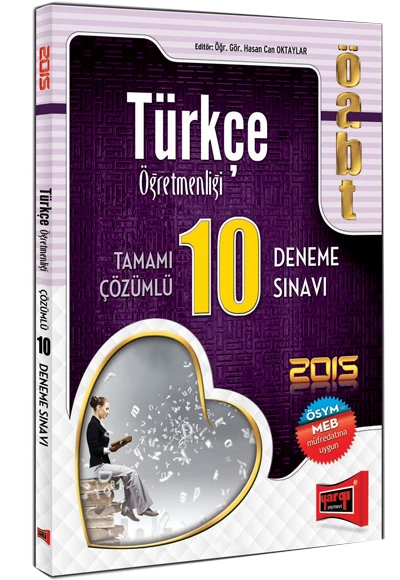 2015 Yargı ÖABT Türkçe Öğretmenliği Tamamı Çözümlü 10 Deneme