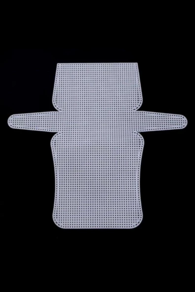 Çanta Kanvası Küçük 30 cm Beyaz - 2