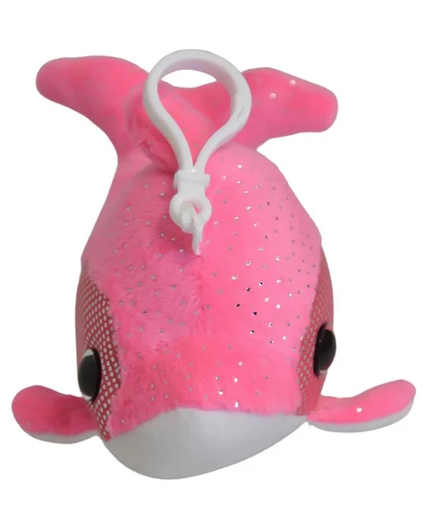 Selay Toys Pelüş Anahtarlık Yunus Balığı Pembe 1497 - 2
