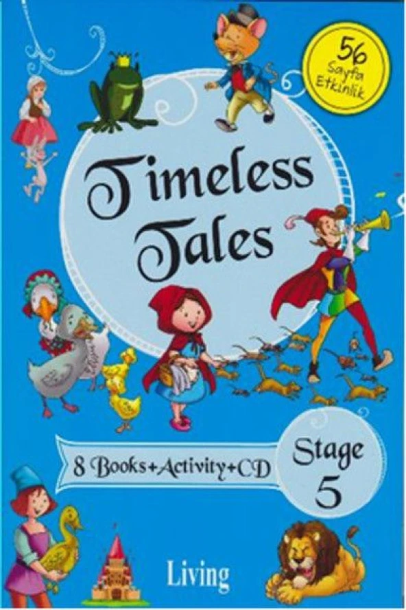 Timeless Tales Stage 5 8 Books Activity Cd