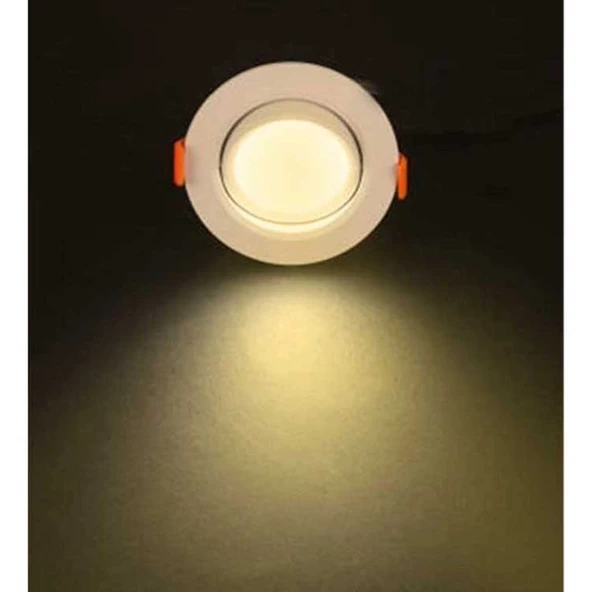 ACK 5W Beyaz 3000K Sıva Altı Yuvarlak LED Downlight - 3