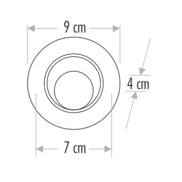 Cata 5W Akik SMD Led Armatür Günışığı CAT CT-5204G - Resim 2