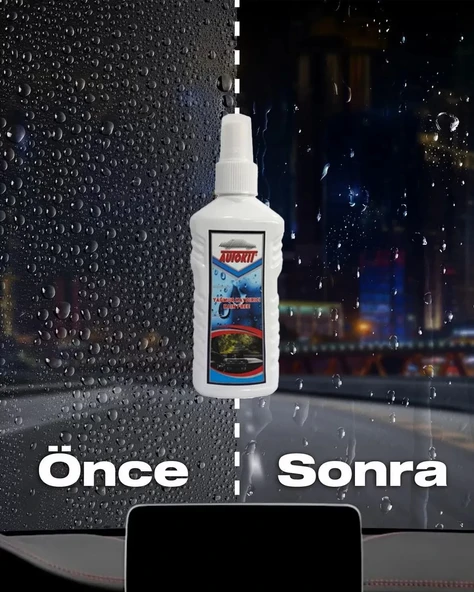 AUTOKIT Nano Yağmur Kaydırıcı Cam Yüzey Seramik Kaplama Spreyi  200 ML Su İtici - 2