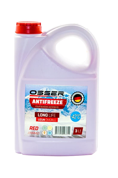 OSSER ANTİFİRİZ KIRMIZI 3 LT