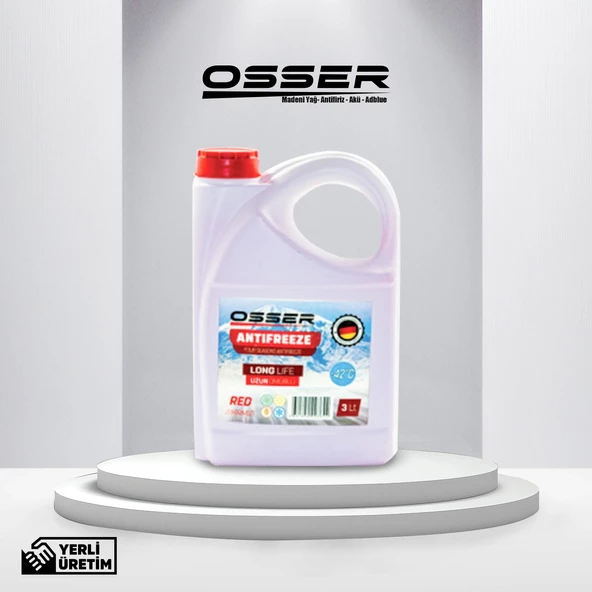 OSSER ANTİFİRİZ KIRMIZI 3 LT - 2