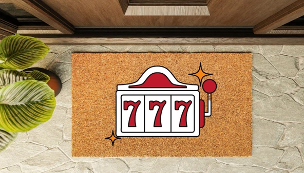 Kapı Önü Paspası Özel Tasarım Koko Model 777  PK-1510 - Resim 5