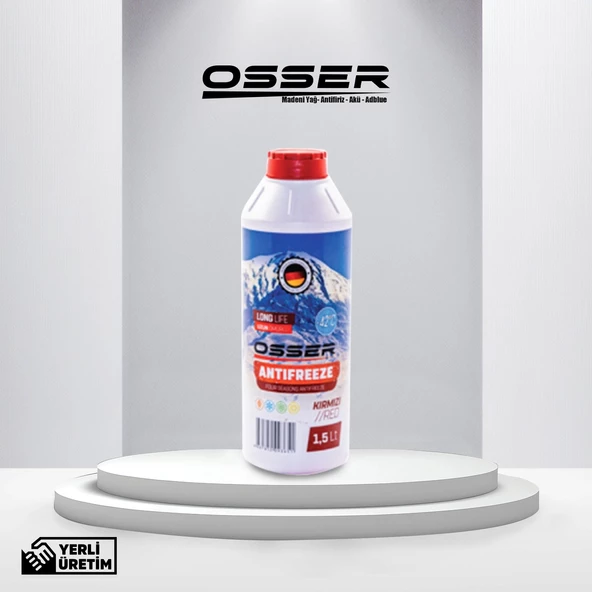 OSSER ANTİFİRİZ KIRMIZI 1,5 LT - 2