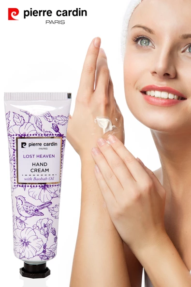 Pierre Cardin Lost Heaven Baobab Yağı İçeren E Vitaminli Nemlendirici El Kremi - 30 ML - 8