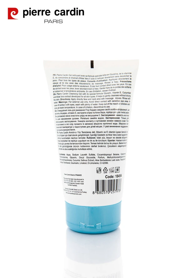Pierre Cardin Face Cleansing Gel 150 ML - Arındırıcı Yüz Temizleme Jeli - 7