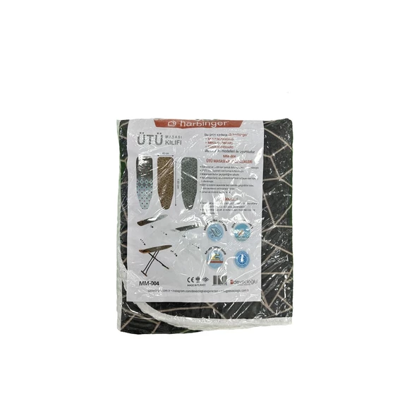 MM 004 Özel Keçeli Isıya Dayanıklı Ütü Masası Bezi Kılıfı - 3