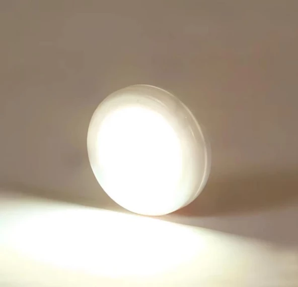 WellHise L01 Tekli Şarjlı Sensörlü Spot Lamba Dolap Altı Dolap İçi Spot - 3