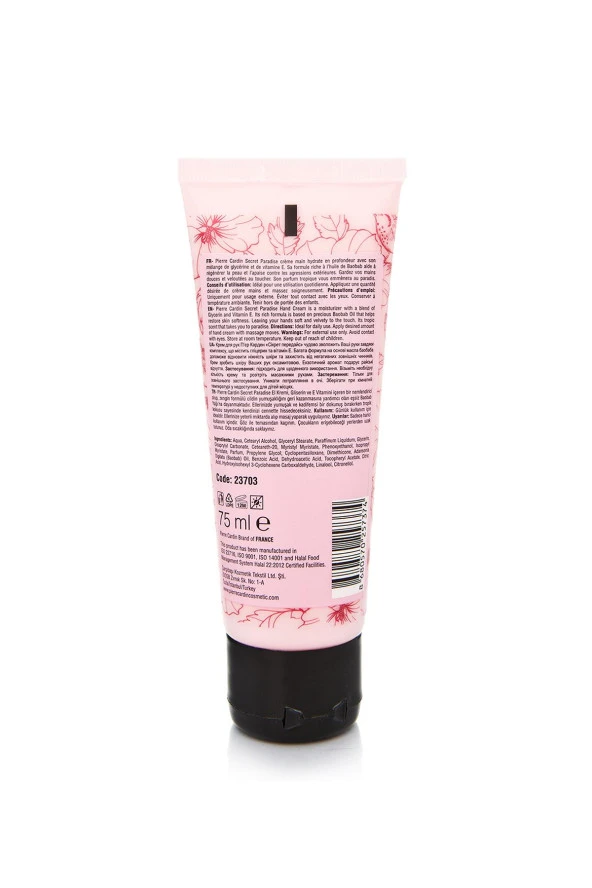 Pierre Cardin Secret Paradise Baobab Yağı İçeren E Vitaminli Nemlendirici El Kremi - 75 ML - 4