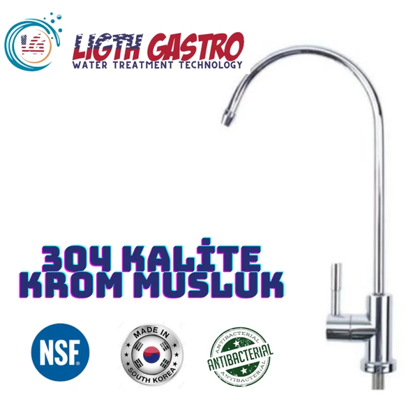 LİGHT GASTRO KIRMIZI SİYAH 12 LİTRE 7 FİLTRE 14 AŞAMA SU ARITMA CİHAZI - Resim 2