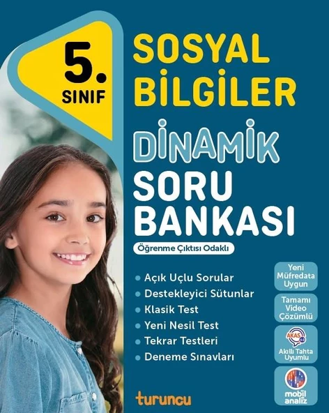 5.sınıf Sosyal Bilgiler Soru Bankası Dinamik