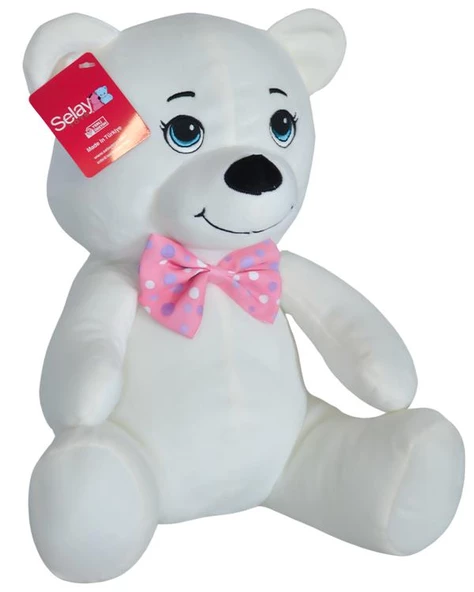 Selay Toys Pelüş Oturan Ayı 0769 - 2