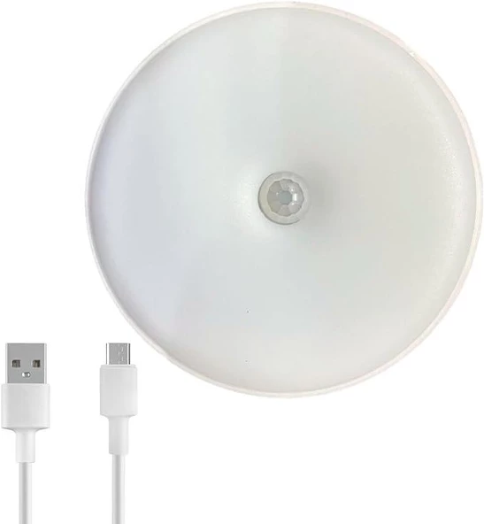 WellHise L02 Usb Şarjlı Mıknatıslı Hareket Sensörlü Gece Lambası Dolap İçi Aydınlatma Lambası - 3