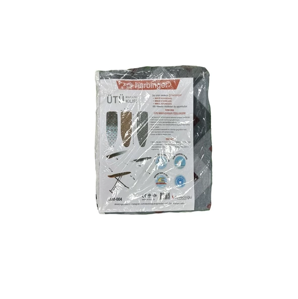 MM 004 Özel Keçeli Isıya Dayanıklı Ütü Masası Bezi Kılıfı - 3