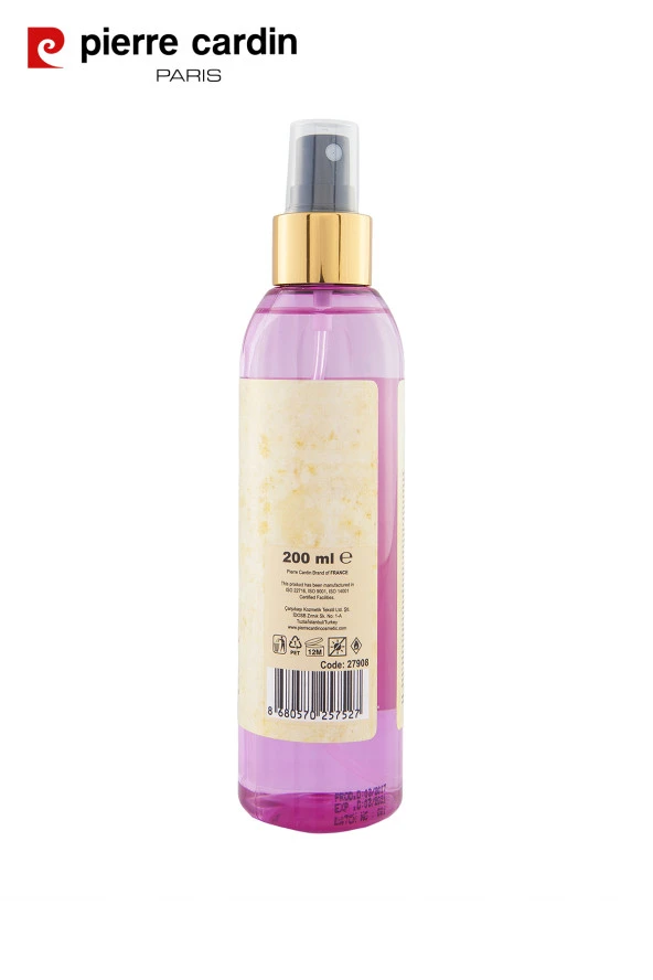 Pierre Cardin Body Mist 200 ML - Rose Beauty Vücut Spreyi - 5