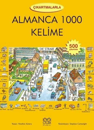 Çıkartmalarla Almanca 1000 Kelime ürün görseli 1