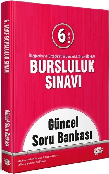 6. Sınıf Bursluluk Sınavı Güncel Soru Bankası ürün görseli 1