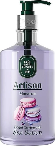 Eyüp Sabri Tuncer Artisan Doğal Zeytinyağlı Sıvı Sabun Macaron 600 ml