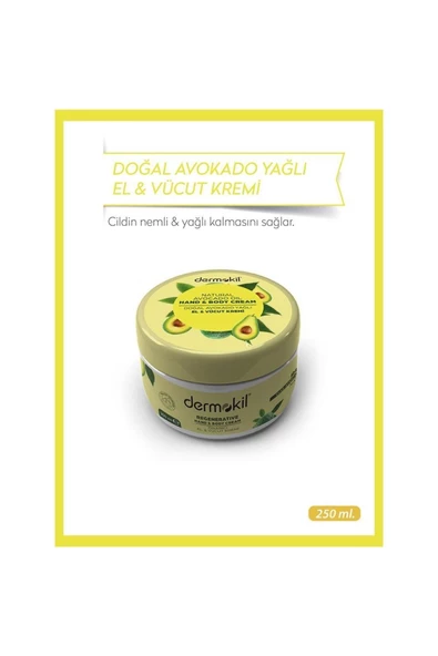 Dermokil Avokado Özlü El ve Vücut Kremi 250 ml - 2