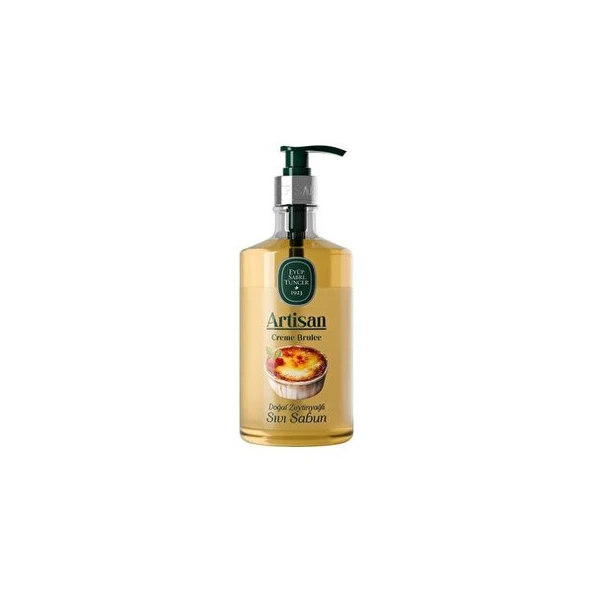 Eyüp Sabri Tuncer Artisan Doğal Zeytinyağlı Sıvı Sabun Creme Brulee 600 ml